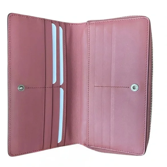 Gucci GG Supreme Floral Bloom Zip-Around Wallet EUC - Picture 11 of 17